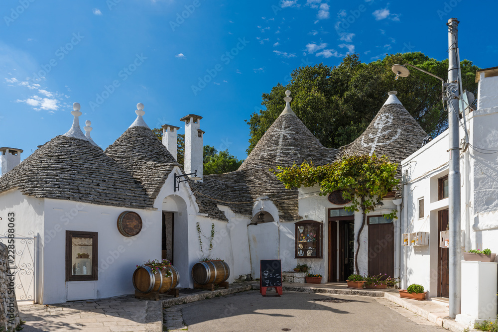 Fototapeta premium Trulli in Alberobello