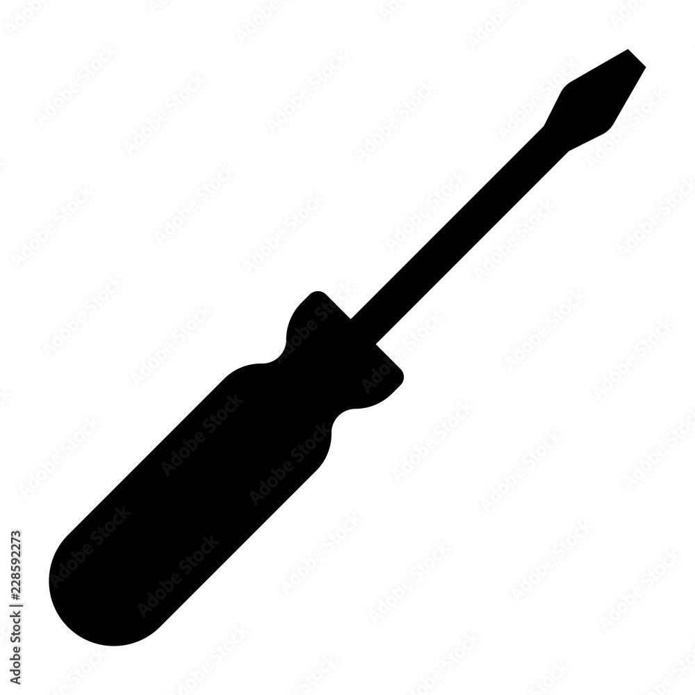 Screwdriver Silhouette