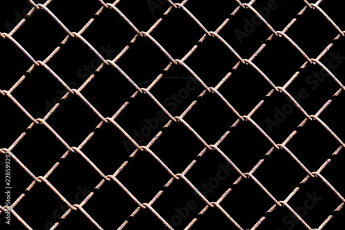 abstract background, chain-link fencing