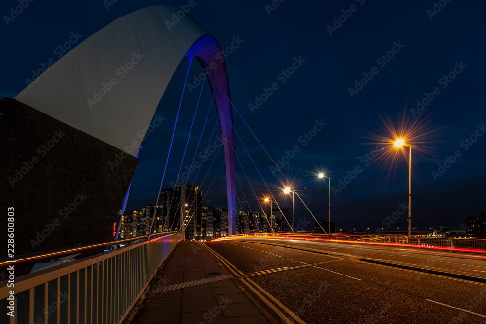 Obraz premium Glasgow Harbour