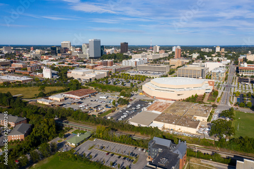 Columbia South Carolina Day Skyline Aerial Photo
