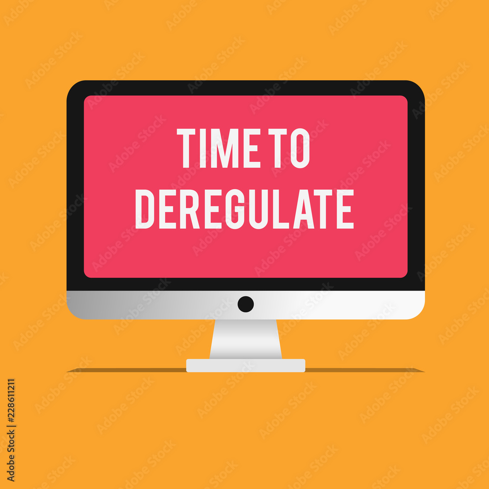 Writing note showing Time To Deregulate. Business photo showcasing government remove regulations in health care services. Writing note showing Time To Deregulate. Business photo showcasing government remove regulations in health care services.