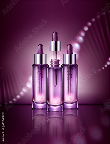 Anti aging cosmetic ads