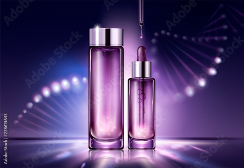 Anti aging cosmetic ads