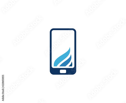 Mobile phone logo
