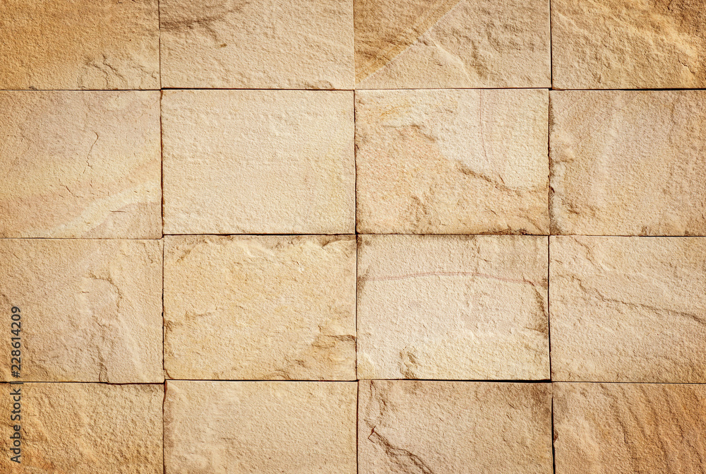 Naklejka premium Sandstone wall background