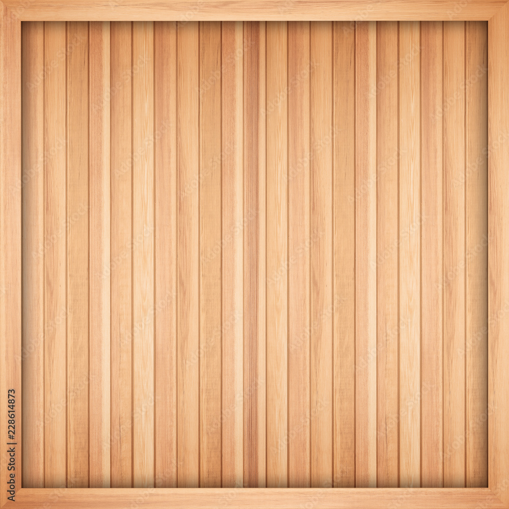 Fototapeta premium Wooden wall texture wood frame background