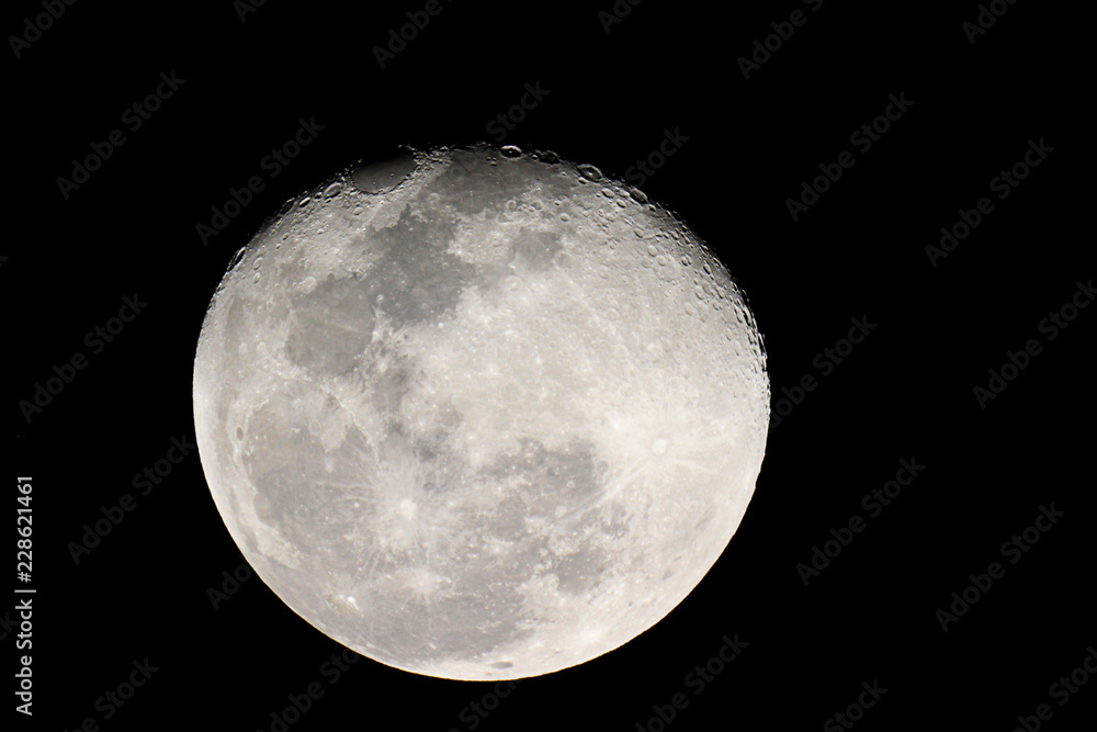 Obraz premium Moon detail as background