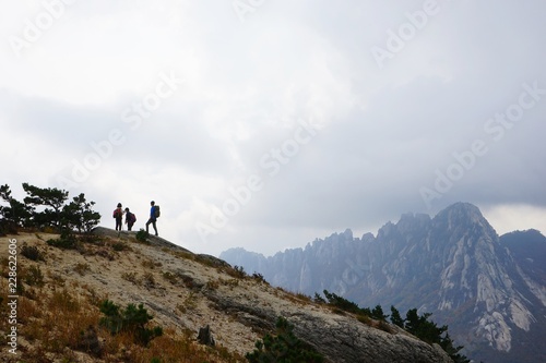 photo taken mountain trekking