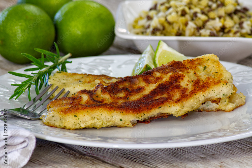breaded fish breaded fish