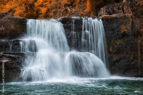 waterfall in the park