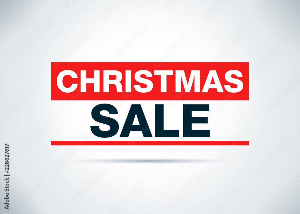 Christmas Sale Abstract Flat Background Design Illustration Christmas Sale Abstract Flat Background Design Illustration