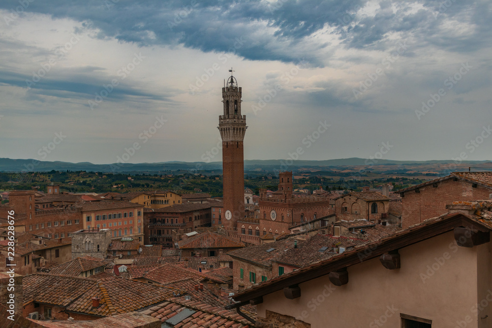 view of sienna italy