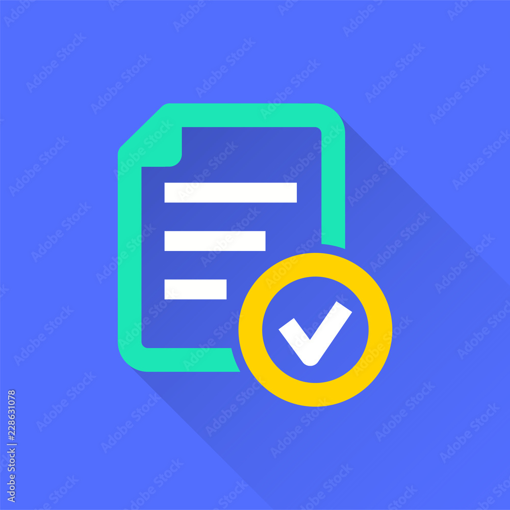 Survey - vector icon for graphic and web design. Survey - vector icon for graphic and web design.
