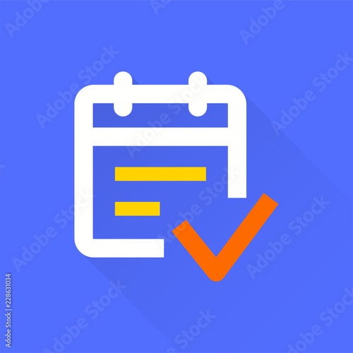 Survey - vector icon for graphic and web design.