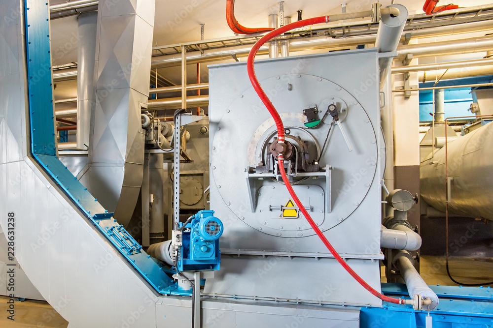 View of the equipment at the plant for the production of rapeseed oil. View of the equipment at the plant for the production of rapeseed oil.