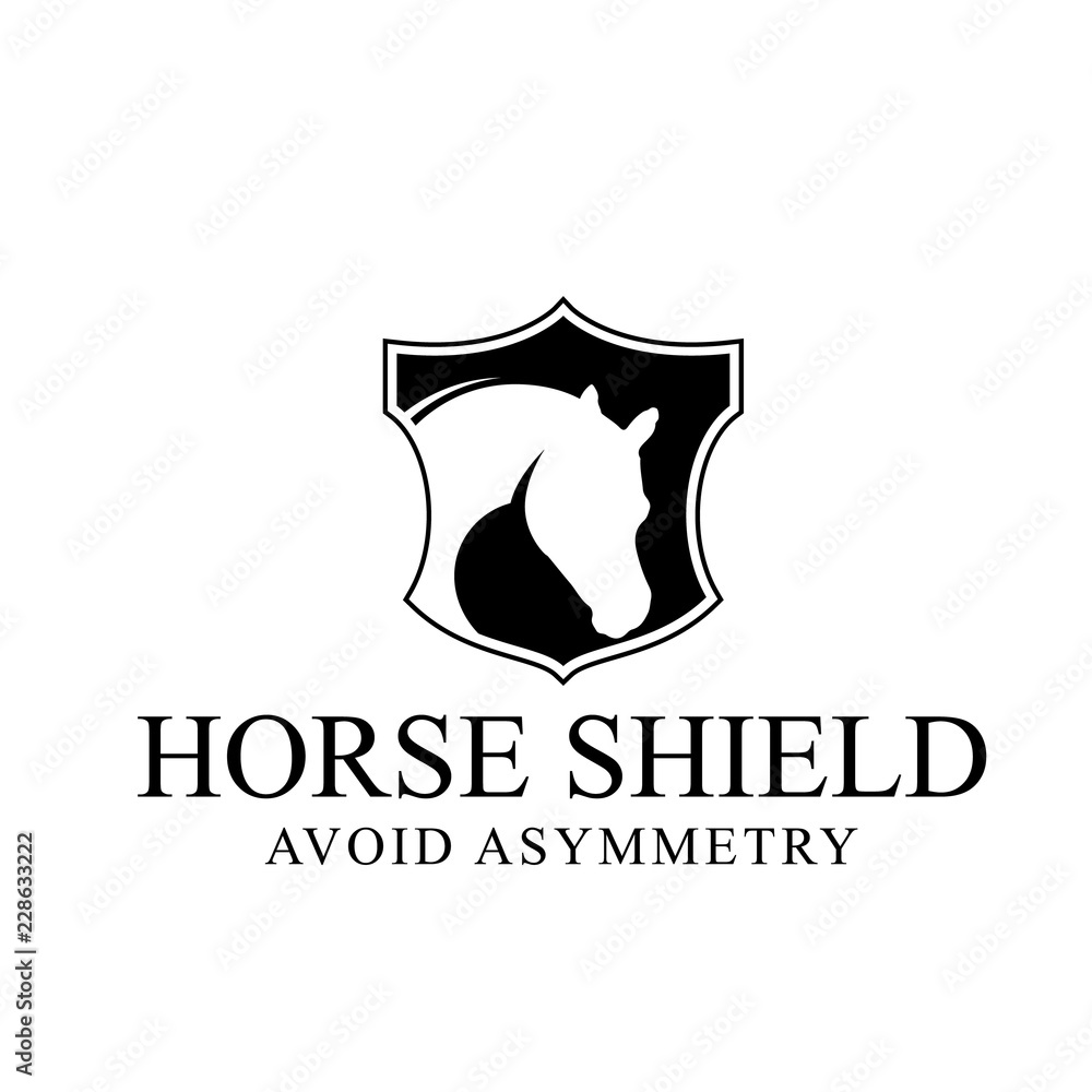 Horse Shield Logo Horse Shield Logo