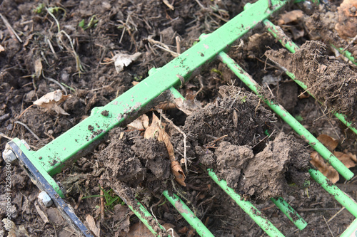 grelinette terre hivernage terreau preparation jardin photo