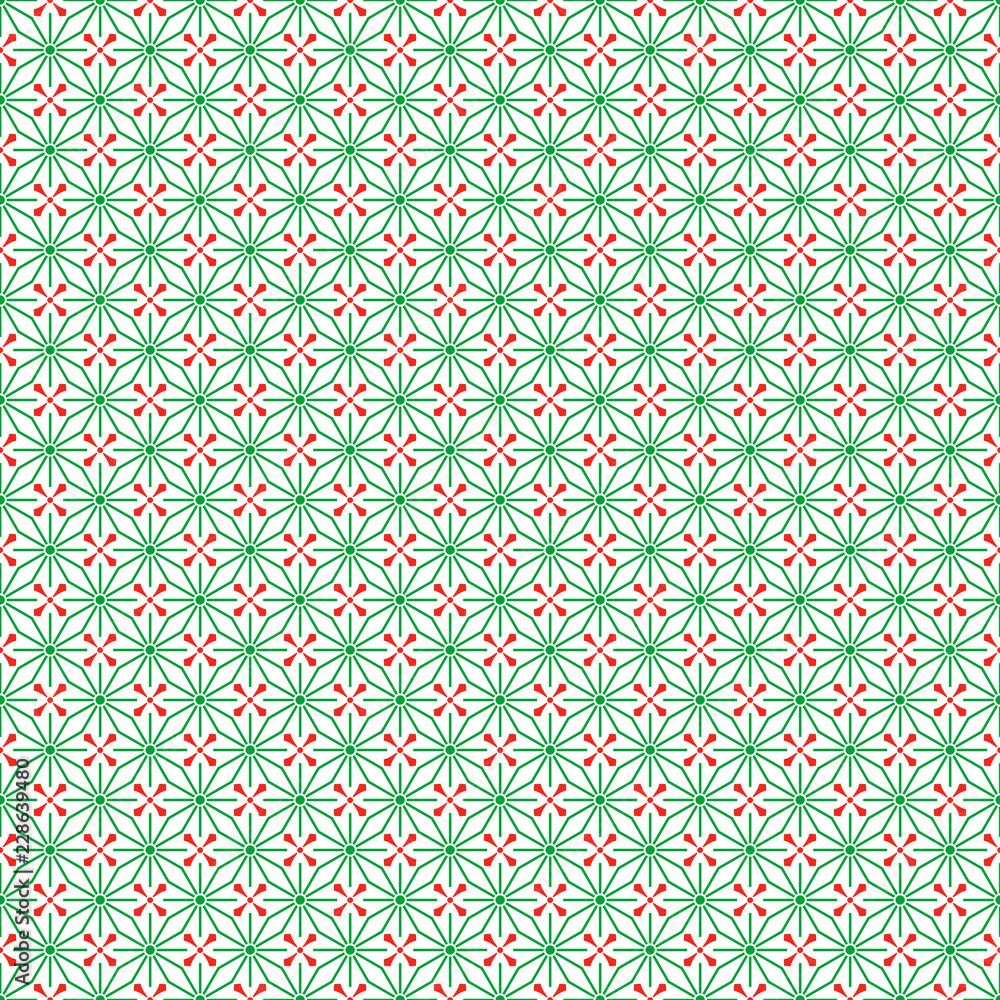 Christmas repeat pattern on white background Christmas repeat pattern on white background