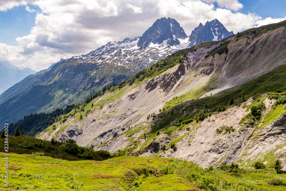 Naklejka premium Col de Balme