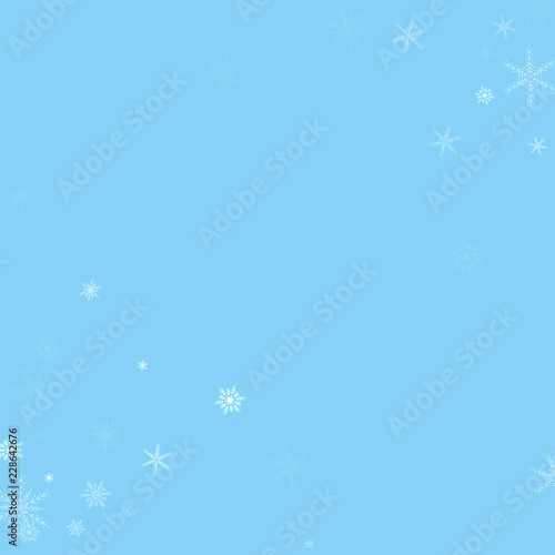 Snow falling background.
