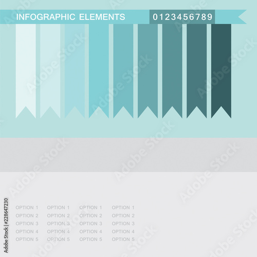 Obraz na płótnie Infographic elements arrows,signs,bars, buttons,borders etc