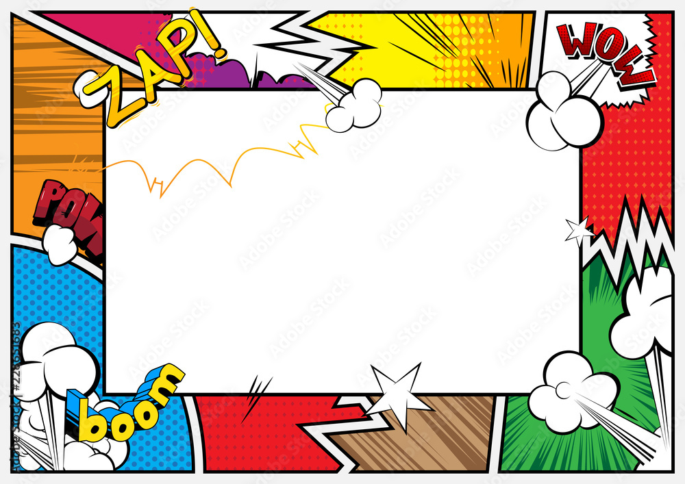 Comic Book Vector & Photo (Free Trial)