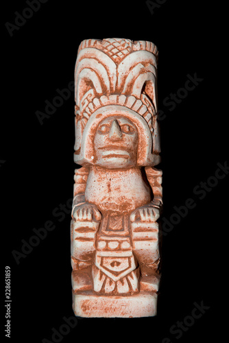 Mayan statue