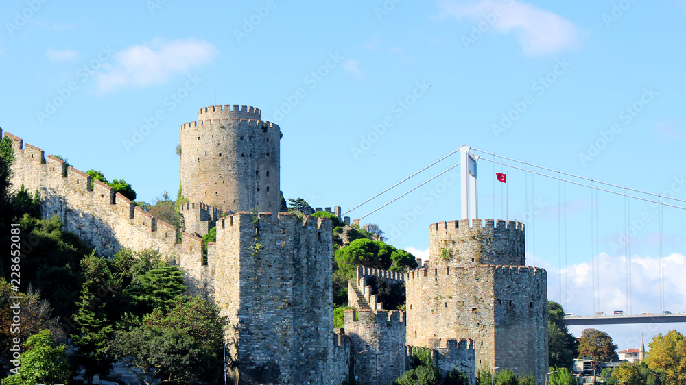 Naklejka premium Rumeli Fortress in Istanbul