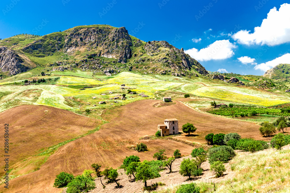 Sant’Angelo Muxaro in der Provinz Agrigent