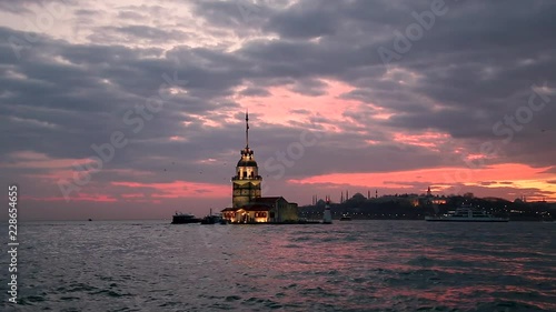 Maiden Tower in Istanbul