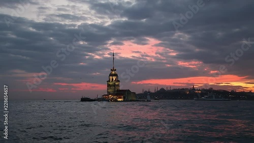 Maiden Tower in Istanbul