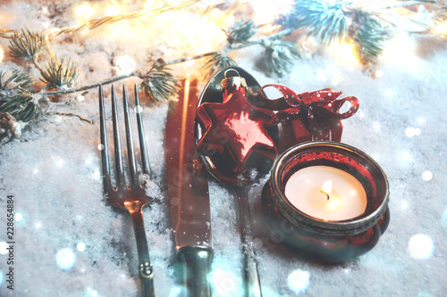 Weihnachten - Tischdekorati...