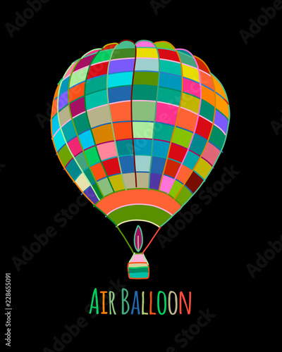 Air balloon for your design