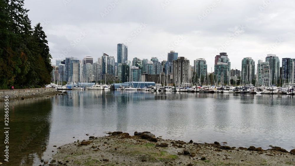 Obraz premium Vancouver - Coal Harbor