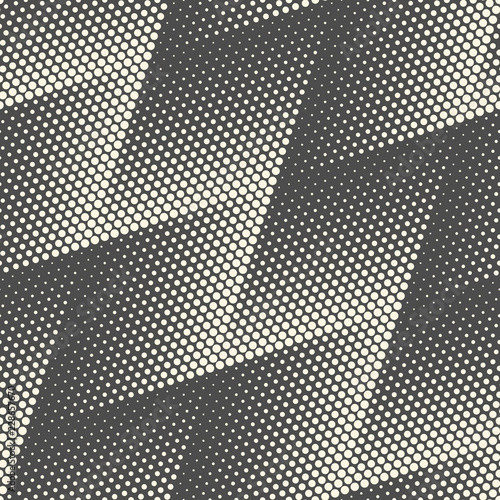 Vector Halftone Texture. Abstract Modern Gradient Pattern