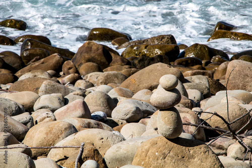 Obraz premium Piedras en equilibrio