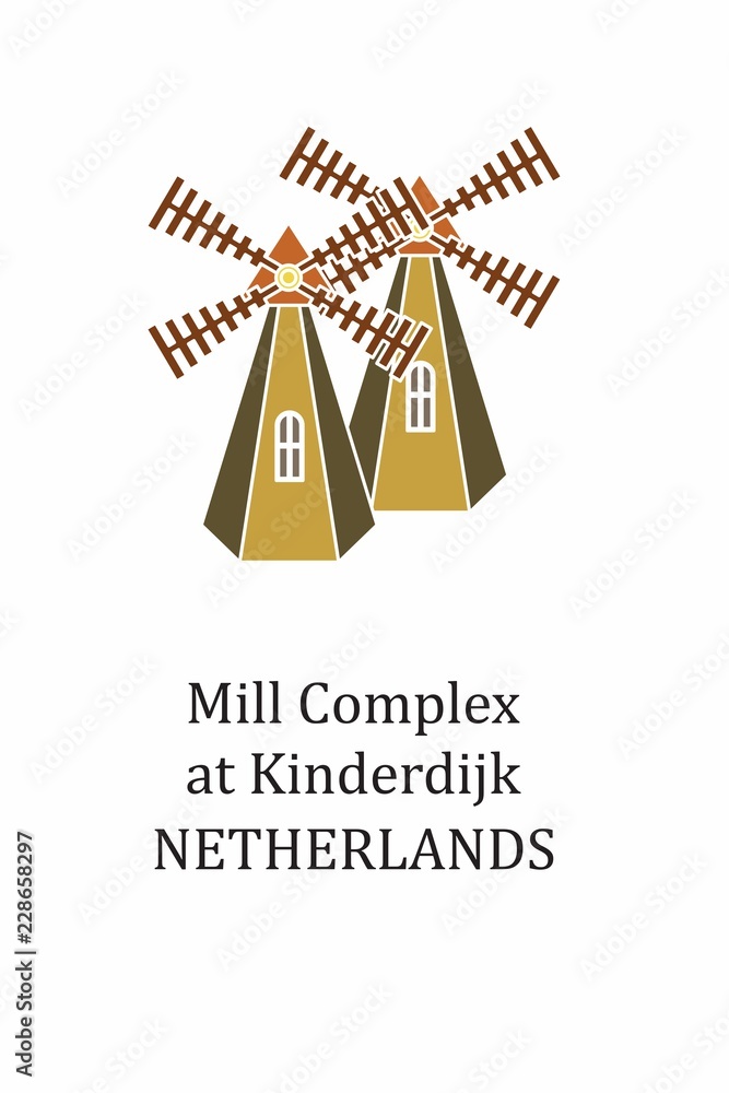 the illustration with landmark The Mill Complex