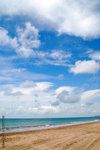 PAISAJE. PLAYA EN CHIPIONA, CÁDIZ © MIKYIMAGENARTE