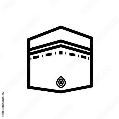 Kaab Mecca vector icon