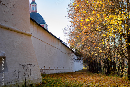 Ancient Pafnutevo-Borovsky Monastery in Borovsk, Russia - October 2018
 photo