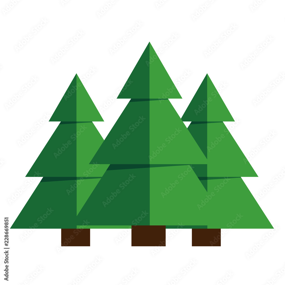 New year tree illustaration New year tree illustaration