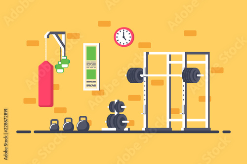 gym interior banner