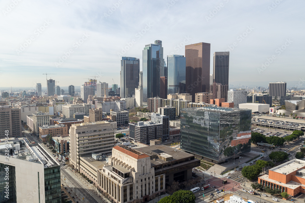 The city, Los Angeles