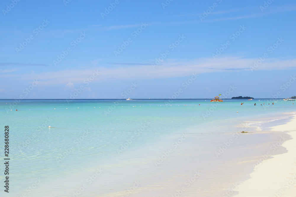 Negril Beach, Jamaika, 7 miles Beach, Sandstrand Negril Beach, Jamaika, 7 miles Beach, Sandstrand
