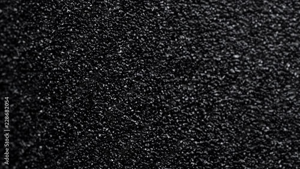Black sand grunge texture. Сlose-up. Black sand grunge texture. Сlose-up.