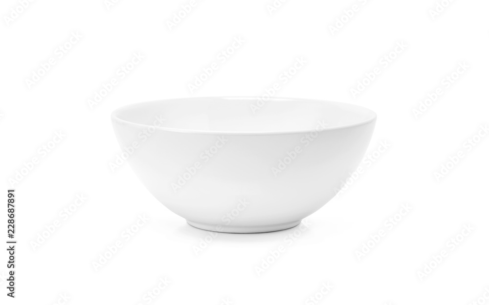 white ceramic bowl or deep dish isolated on white background white ceramic bowl or deep dish isolated on white background