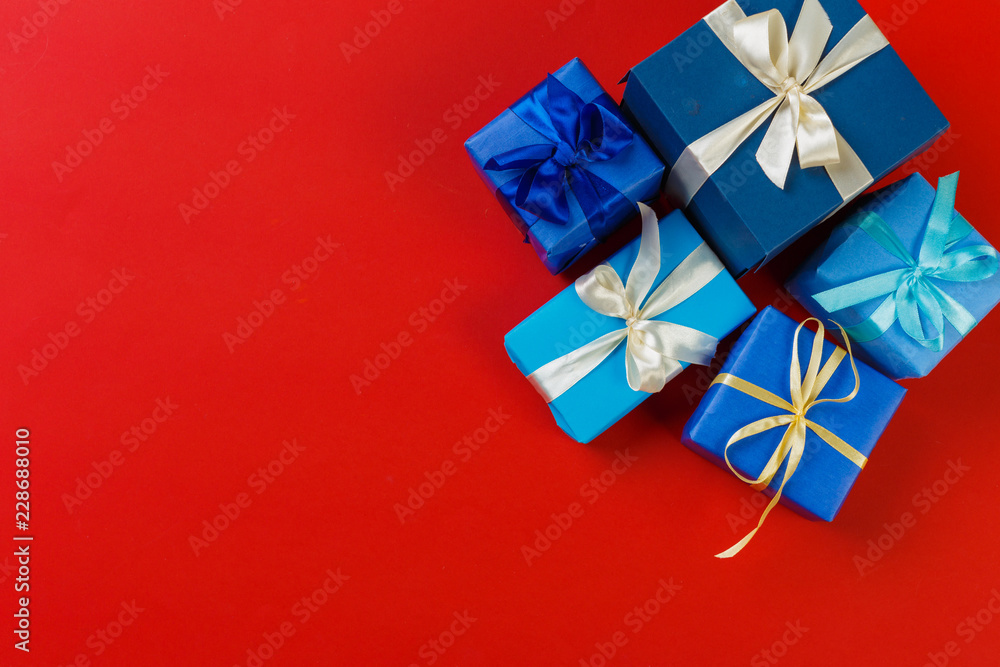 gift box on color background gift box on color background