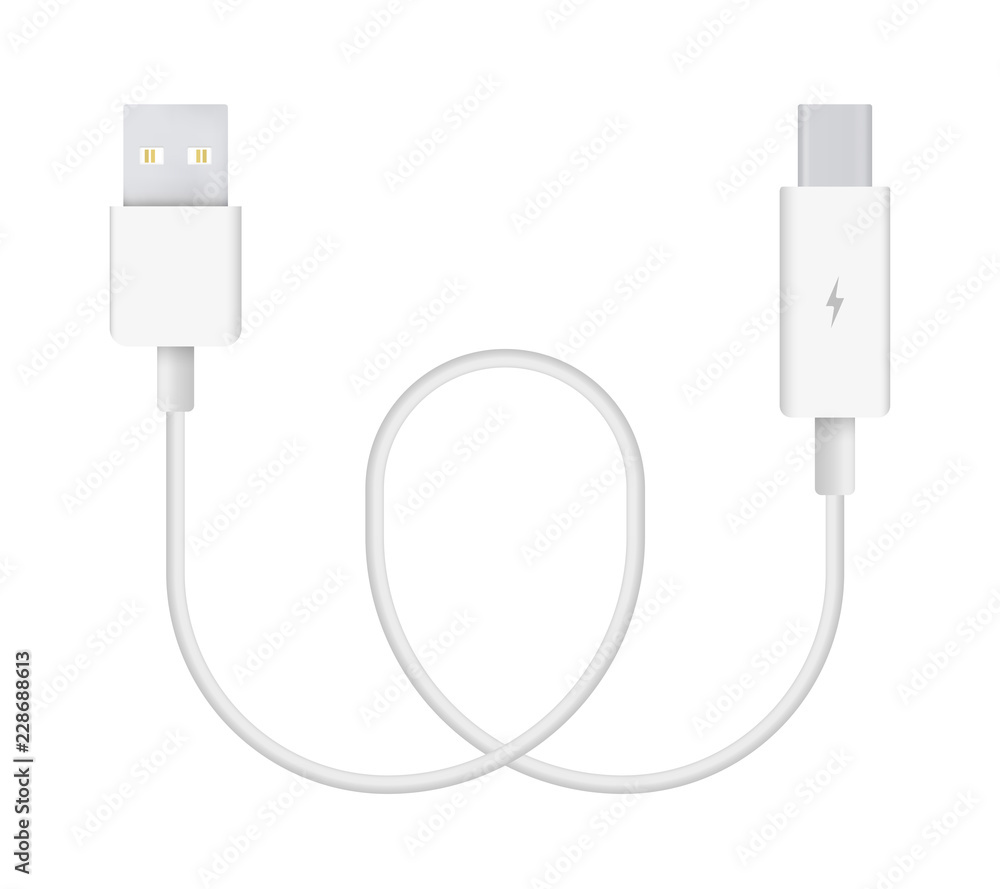 Vector Illustration of Cable Vector Illustration of Cable