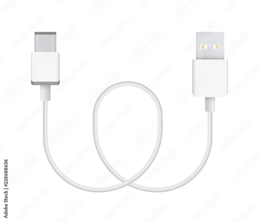 Vector Illustration of Cable Vector Illustration of Cable